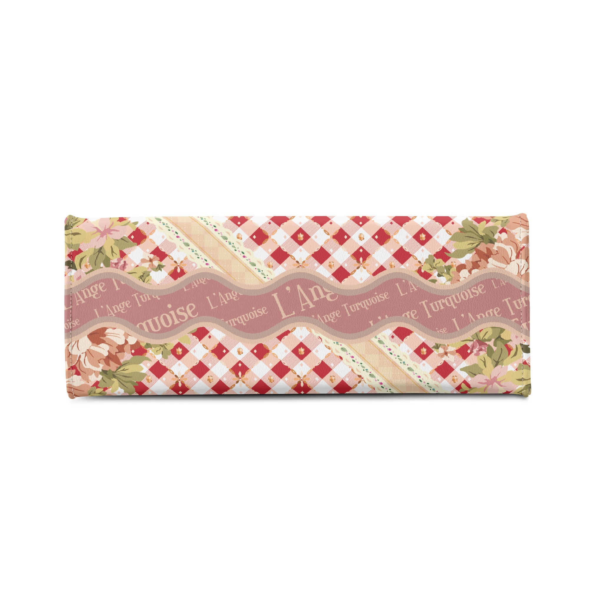 <span class="stc" style="color:#b0e2d7">Hand Bag</span><br>ハンドバッグ<br><span class="stb">(ギンガムチェック:レッド)</span> - 画像 (5)