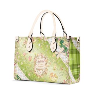 <span class="stc" style="color:#b0e2d7">Hand Bag</span><br>ハンドバッグ<br><span class="stb">(ウィスキーローズ : グリーン)</span>