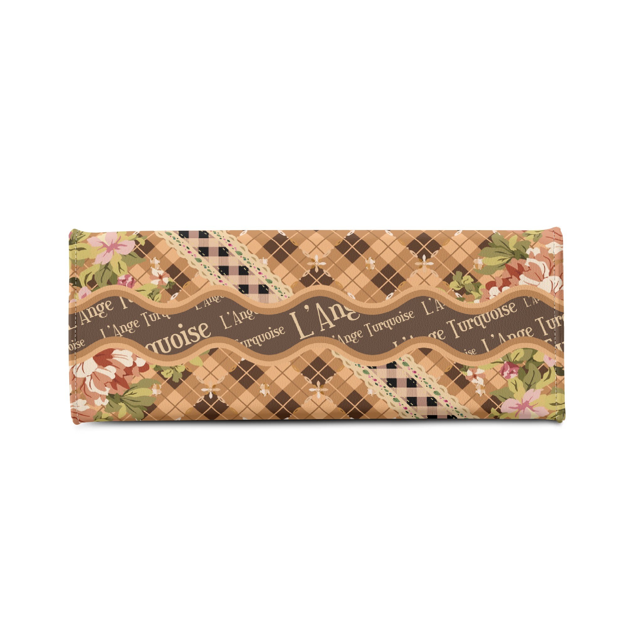 <span class="stc" style="color:#b0e2d7">Hand Bag</span><br>ハンドバッグ<br><span class="stb">(アーガイル : ブラウン)</span> - 画像 (5)