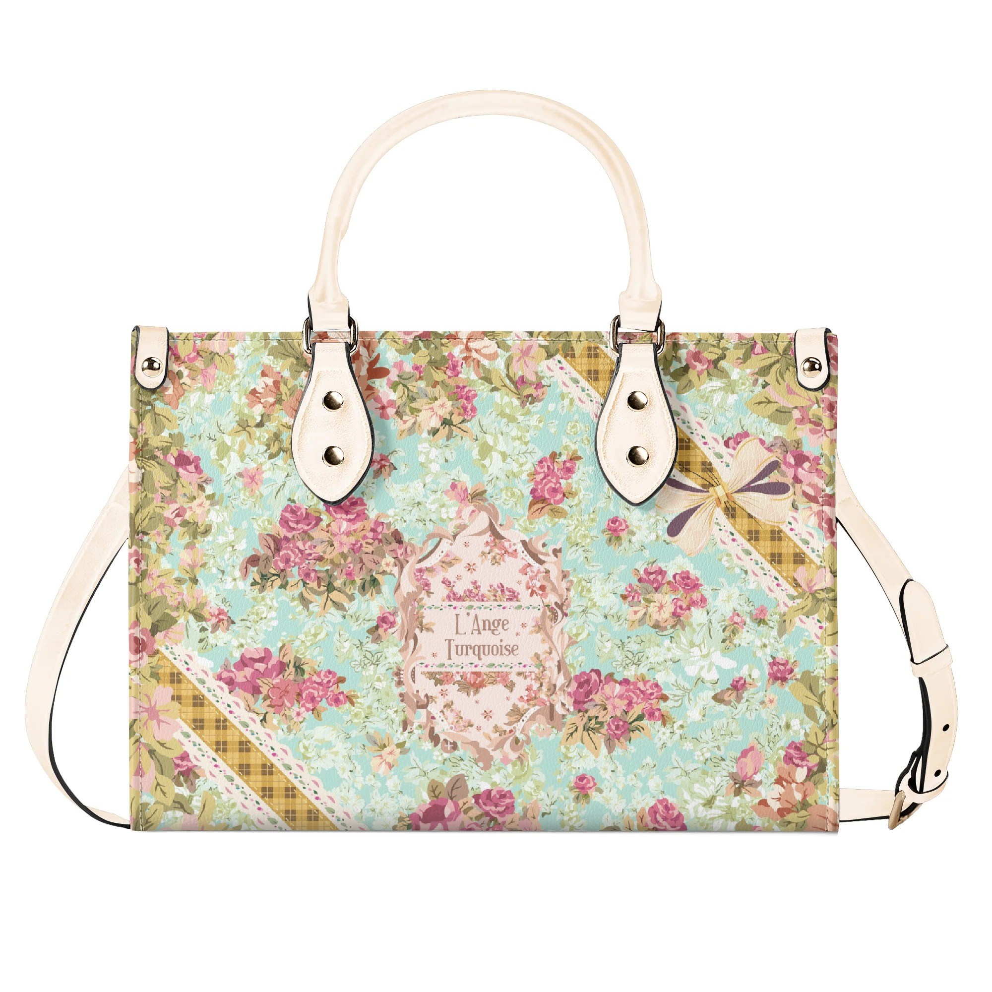 <span class="stc" style="color:#b0e2d7">Hand Bag</span><br>ハンドバッグ<br><span class="stb">(ブーケ : ターコイズ)</span> - 画像 (2)