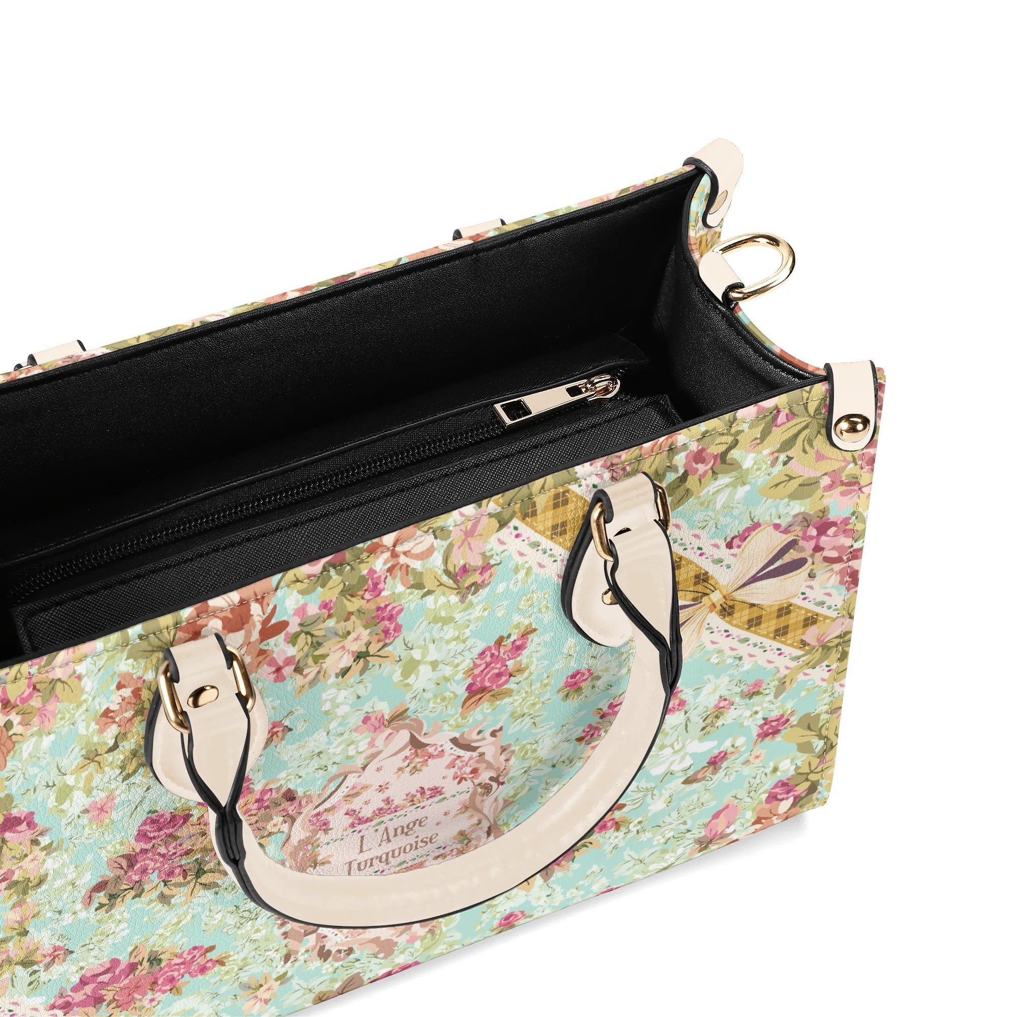 <span class="stc" style="color:#b0e2d7">Hand Bag</span><br>ハンドバッグ<br><span class="stb">(ブーケ : ターコイズ)</span> - 画像 (6)