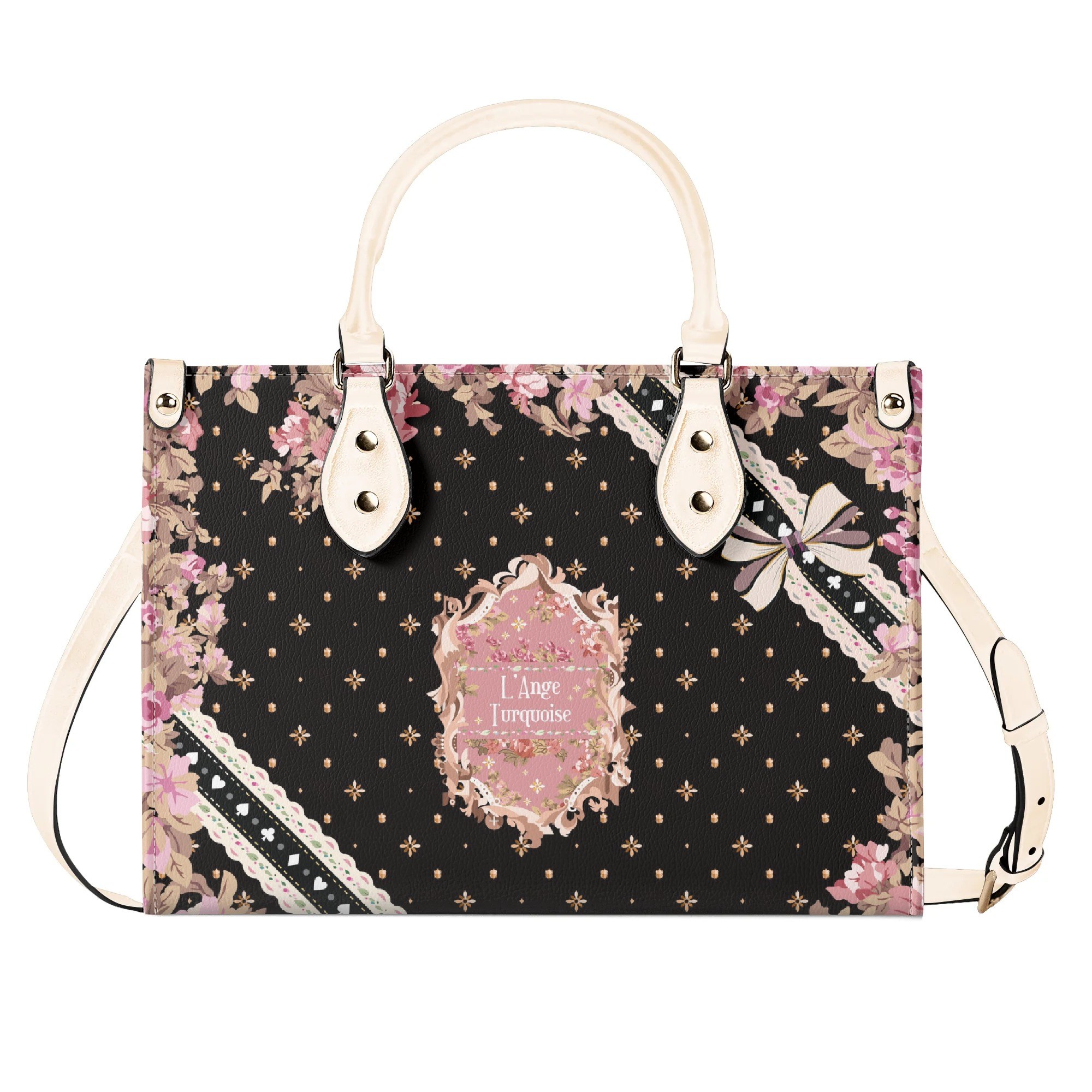 <span class="stc" style="color:#b0e2d7">Hand Bag</span><br>ハンドバッグ<br><span class="stb">(無限の星々)</span> - 画像 (2)