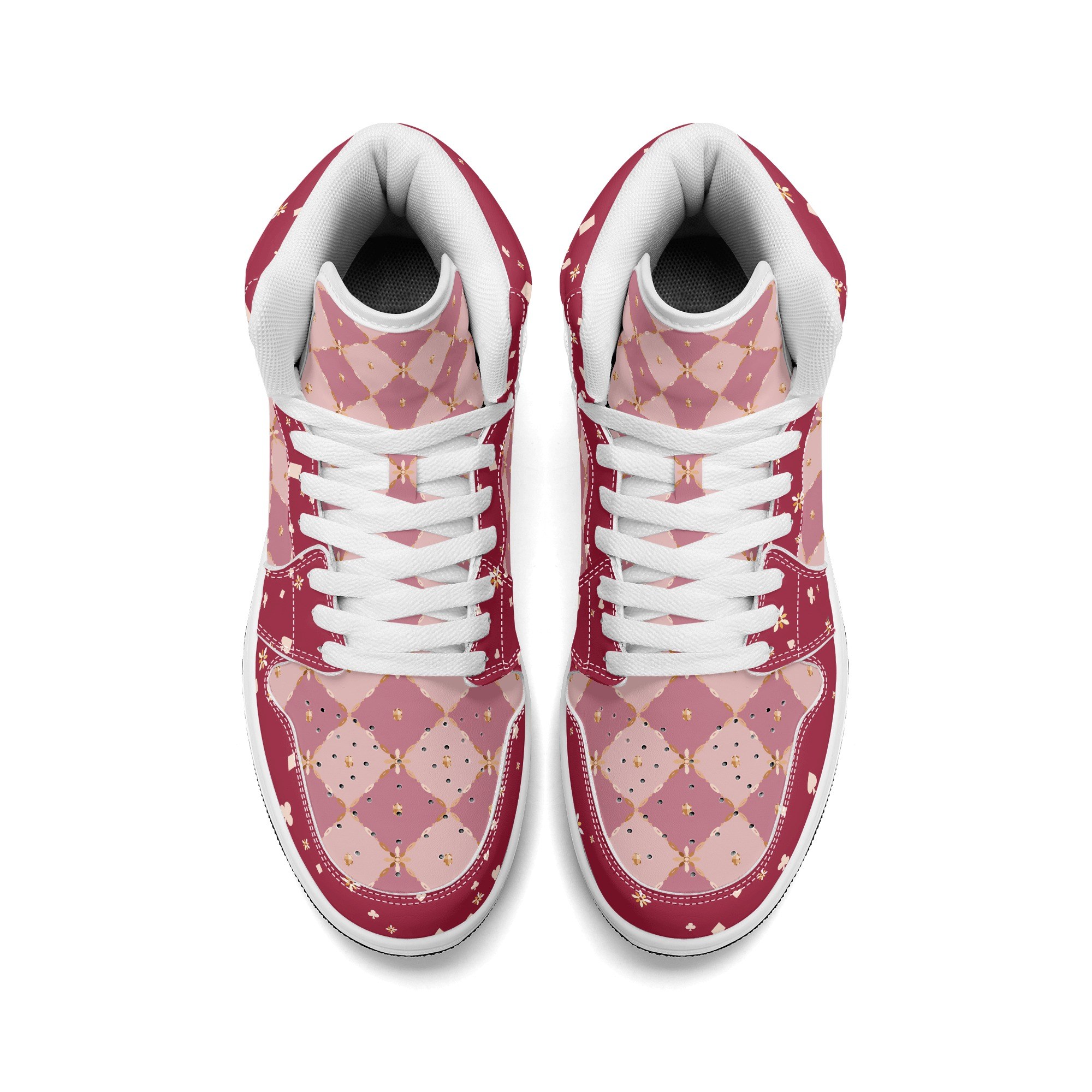 <span class="stc" style="color:#b0e2d7">High Top Sneakers</span><br>ハイカットスニーカー<br><span class="stb">(ロイヤルチェック : ミックスベリー)</span> - 画像 (7)