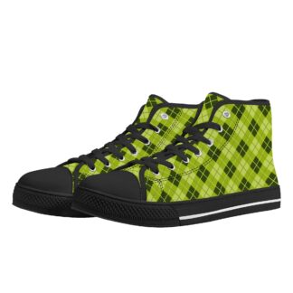 <span class="stc" style="color:#b0e2d7">High Top Canvas Shoes</span><br>ハイカット キャンバスシューズ<br><span class="stb">(アーガイル : グリーン)</span>