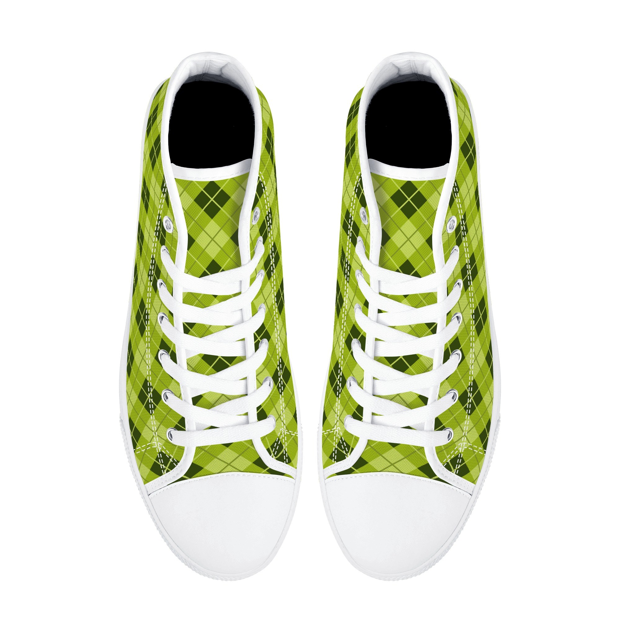 <span class="stc" style="color:#b0e2d7">High Top Canvas Shoes</span><br>ハイカット キャンバスシューズ<br><span class="stb">(アーガイル : グリーン)</span> - 画像 (10)