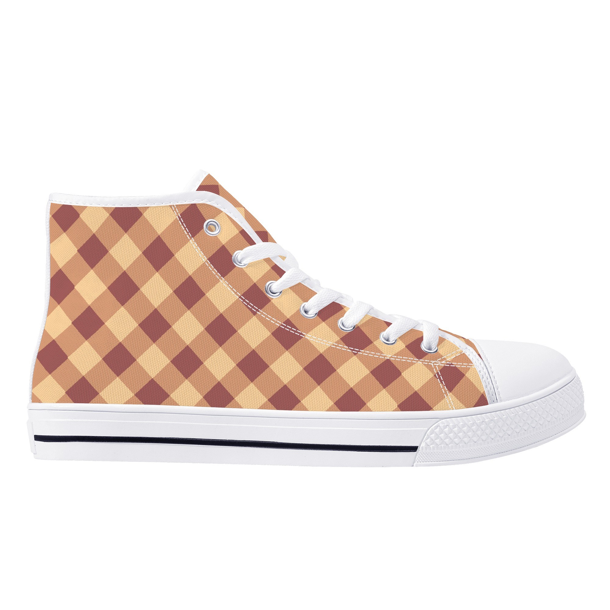 <span class="stc" style="color:#b0e2d7">High Top Canvas Shoes</span><br>ハイカット キャンバスシューズ<br><span class="stb">(ギンガムチェック : マロン)</span> - 画像 (16)