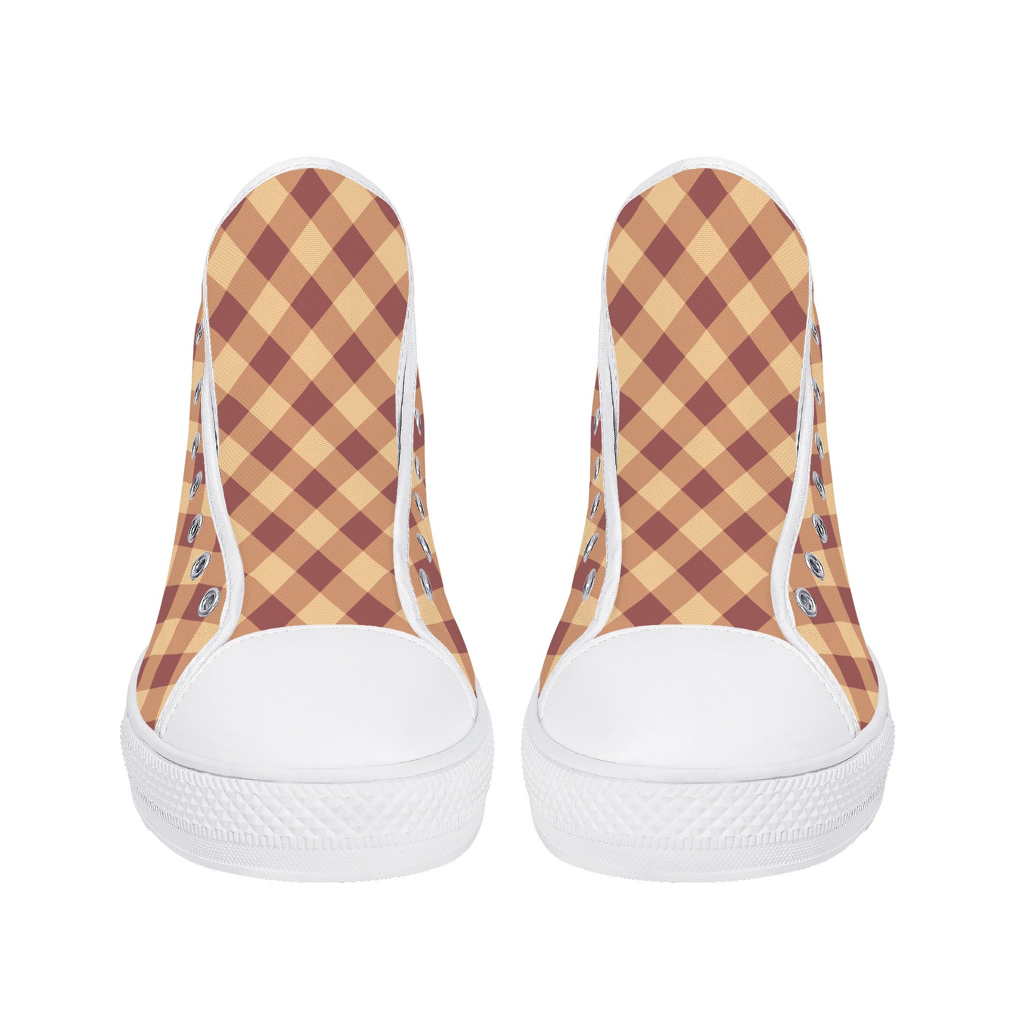 <span class="stc" style="color:#b0e2d7">High Top Canvas Shoes</span><br>ハイカット キャンバスシューズ<br><span class="stb">(ギンガムチェック : マロン)</span> - 画像 (12)