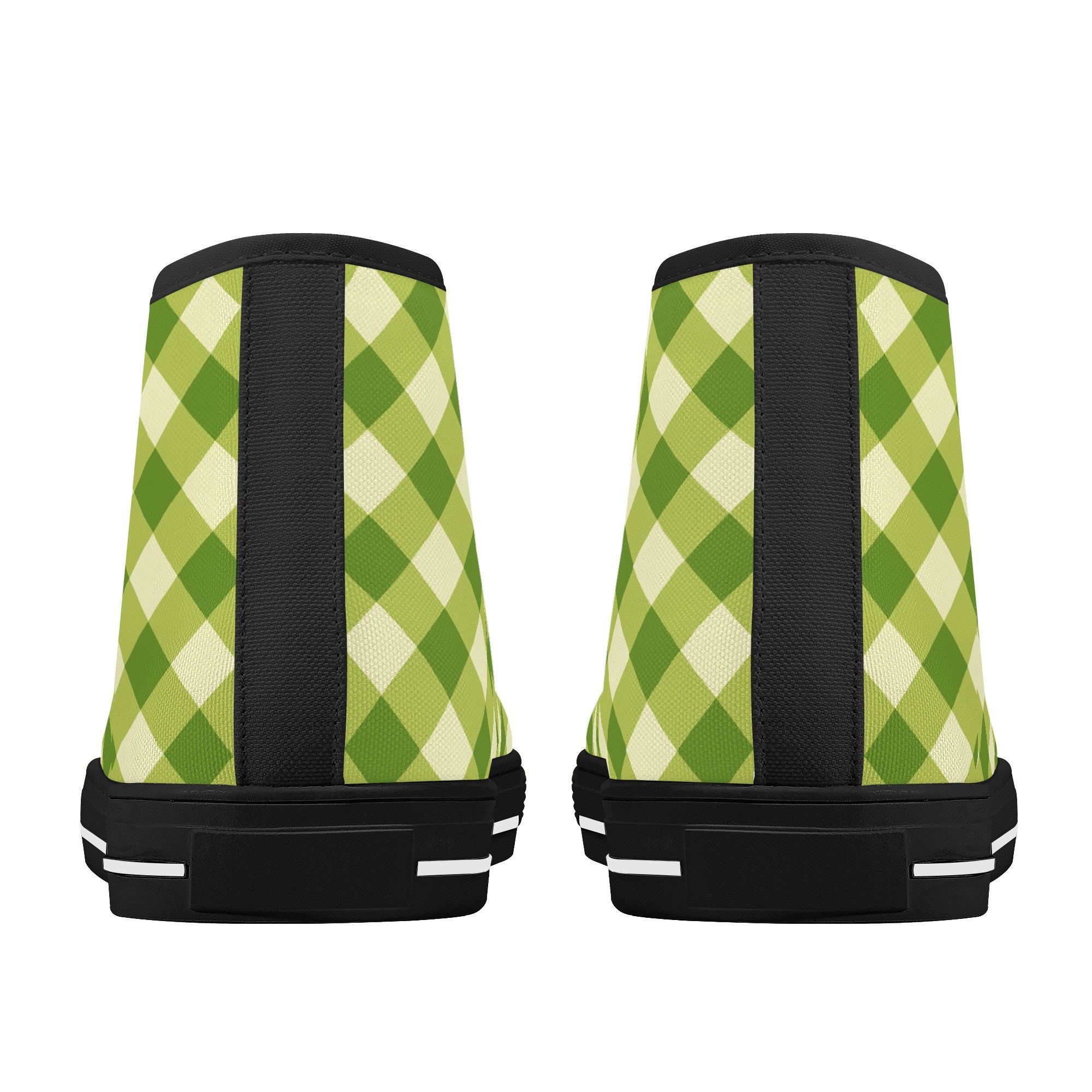 <span class="stc" style="color:#b0e2d7">High Top Canvas Shoes</span><br>ハイカット キャンバスシューズ<br><span class="stb">(ギンガムチェック : ライムグリーン)</span> - 画像 (12)