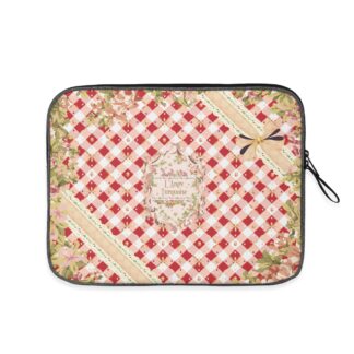 <span class="stc" style="color:#b0e2d7">Laptop Bag</span><br>パソコンケース 13&14インチ<br><span class="stb">(ギンガムチェック：レッド)</span>