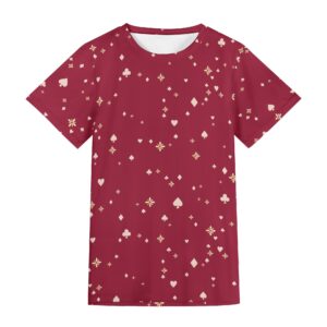 <span class="stc" style="color:#b0e2d7">T shirt</span><br>Tシャツ<br><span class="stb">(マジックナイト : ワインレッド)</span>