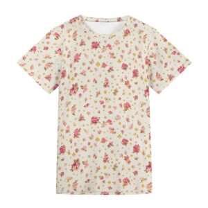 <span class="stc" style="color:#b0e2d7">T shirt</span><br>Tシャツ<br><span class="stb">(ローズマジック : ライトクリームオフホワイト)</span>
