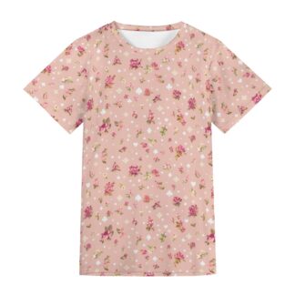 <span class="stc" style="color:#b0e2d7">T shirt</span><br>Tシャツ<br><span class="stb">(ローズマジック : ピンクベージュ)</span>