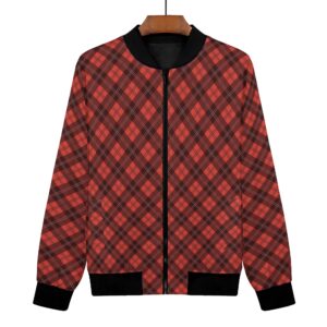 <span class="stc" style="color:#b0e2d7;">Bomber Jacket</span><br>フライトジャケット<br><span class="stb">(アーガイル  レッド2)</span>
