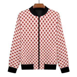 <span class="stc" style="color:#b0e2d7;">Bomber Jacket</span><br>フライトジャケット<br><span class="stb">(ギンガムチェック：レッド2)</span>
