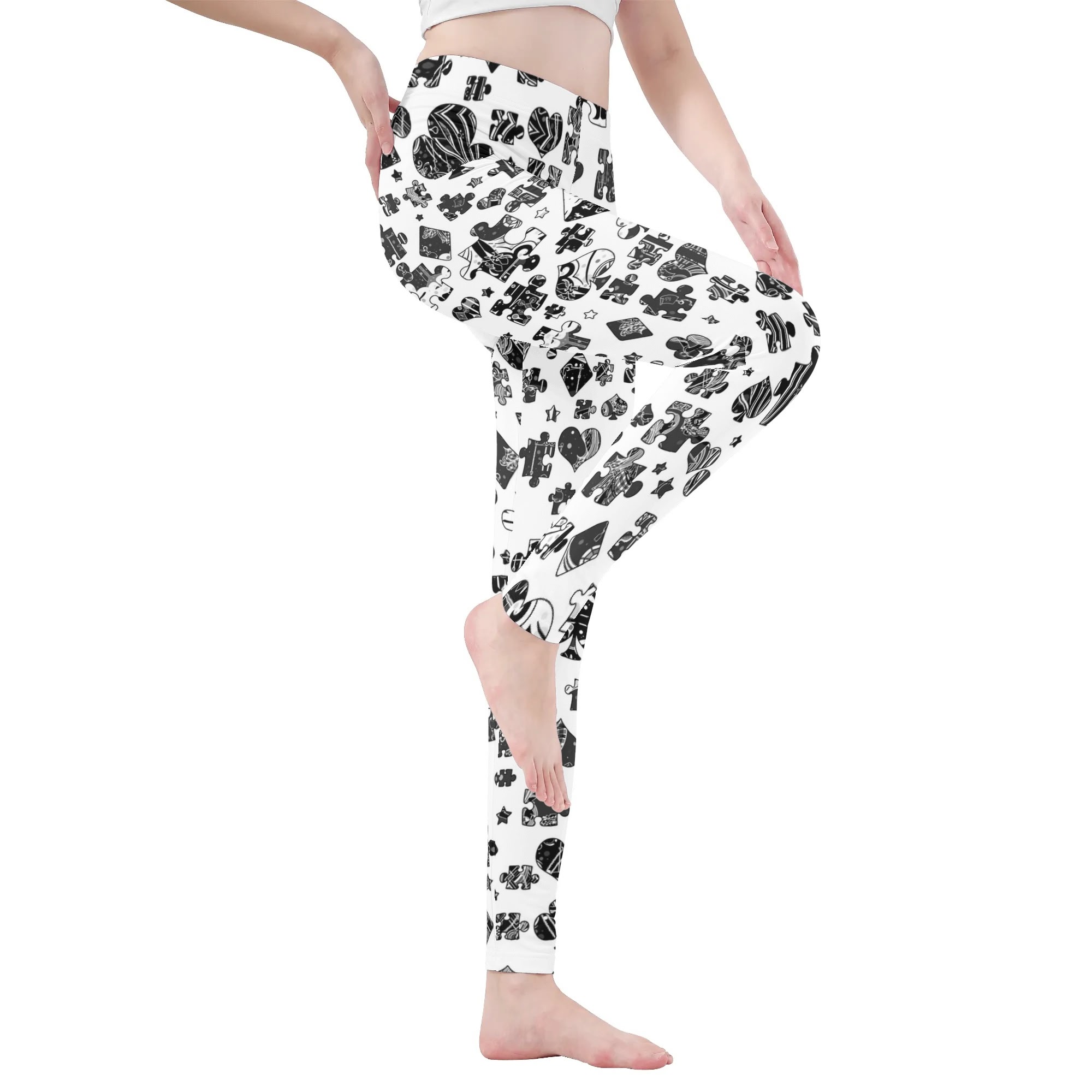 <span class="stc" style="color:#b0e2d7;">Leggings Yoga Pants</span><br>ヨガウェア レギンス<br><span class="stb">(Multiperspectivity)</span> - 画像 (3)