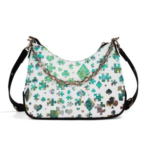 <span class="stc" style="color:#b0e2d7;">Chain Shoulder Bag</span><br>チェーンショルダーバッグ<br><span class="stb">(Ma vie)</span>