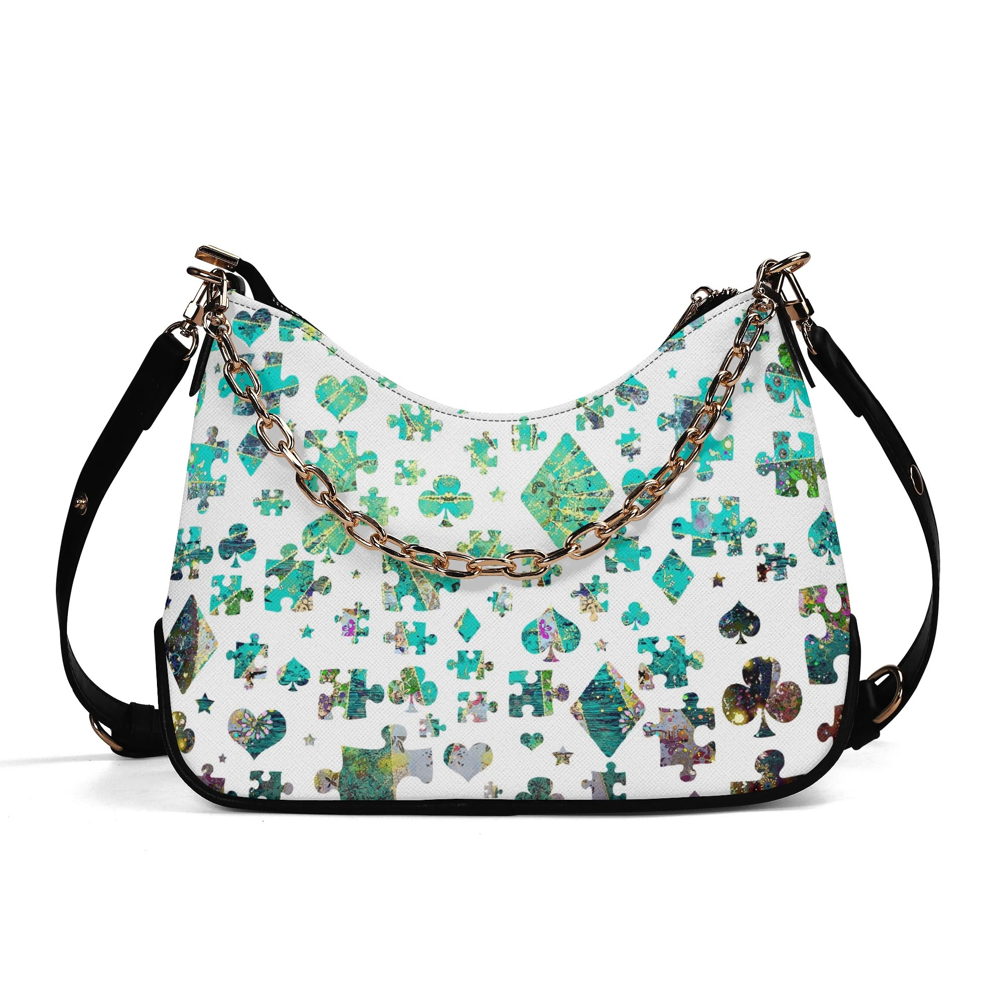 <span class="stc" style="color:#b0e2d7;">Chain Shoulder Bag</span><br>チェーンショルダーバッグ<br><span class="stb">(Ma vie)</span>