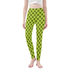 <span class="stc" style="color:#b0e2d7;">Leggings Yoga Pants</span><br>ヨガウェア レギンス<br><span class="stb">(アーガイル : グリーン)</span>
