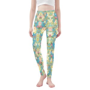 <span class="stc" style="color:#b0e2d7;">Leggings Yoga Pants</span><br>ヨガウェア レギンス<br><span class="stb">(エンドレスストーリー : ブルー)</span>
