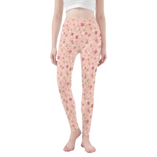 <span class="stc" style="color:#b0e2d7;">Leggings Yoga Pants</span><br>ヨガウェア レギンス<br><span class="stb">(ローズマジック : ピンクベージュ)</span>