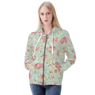 <span class="stc" style="color:#b0e2d7;">Zip Up Hoodie Jacket</span><br>ジップアップパーカー<br><span class="stb">(ブーケ : ターコイズ)</span>