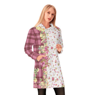 <span class="stc" style="color:#b0e2d7;">Long Hoodie</span><br>ロングパーカー<br><span class="stb">(タータンローズマジック : ホワイト)</span>