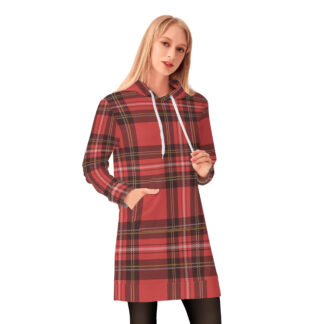 <span class="stc" style="color:#b0e2d7;">Long Hoodie</span><br>ロングパーカー<br><span class="stb">(タータンチェック : レッド)</span>