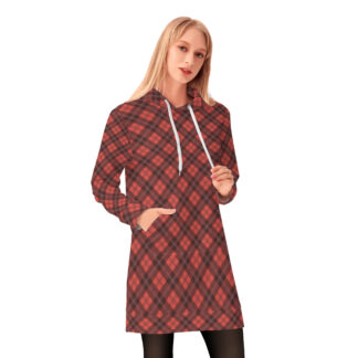 <span class="stc" style="color:#b0e2d7;">Long Hoodie</span><br>ロングパーカー<br><span class="stb">(アーガイル : レッド2)</span>