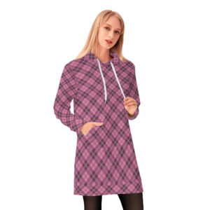 <span class="stc" style="color:#b0e2d7;">Long Hoodie</span><br>ロングパーカー<br><span class="stb">(アーガイル : ダークピンク)</span>