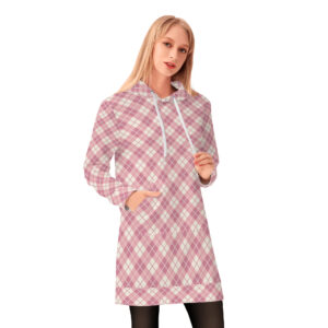 <span class="stc" style="color:#b0e2d7;">Long Hoodie</span><br>ロングパーカー<br><span class="stb">(アーガイル : ピンク)</span>