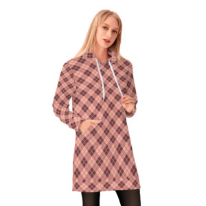 <span class="stc" style="color:#b0e2d7;">Long Hoodie</span><br>ロングパーカー<br><span class="stb">(アーガイル : ブラウンピンクベージュ)</span>