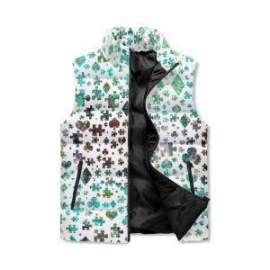 <span class="stc" style="color:#b0e2d7;">Puffer Vest</span><br>ダウンベスト<br><span class="stb">(Ma Vie)</span>