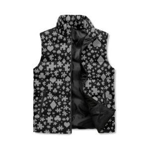 <span class="stc" style="color:#b0e2d7;">Puffer Vest</span><br>ダウンベスト<br><span class="stb">(マジックパズル : ブラック)</span>