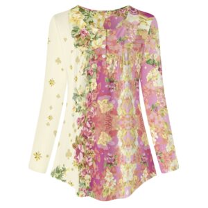 <span class="stc" style="color:#b0e2d7;">Long Sleeve Tunic</span><br>チュニック 長袖<br><span class="stb">(エンドレスストーリー : チェリーレッド)</span>