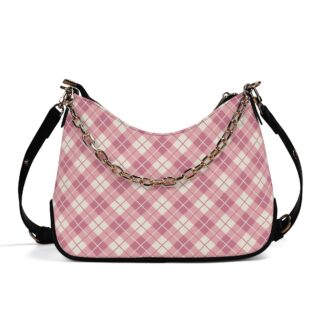 <span class="stc" style="color:#b0e2d7;">Chain Shoulder Bag</span><br>チェーンショルダーバッグ<br><span class="stb">(アーガイル : ピンク)</span>