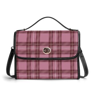 <span class="stc" style="color:#b0e2d7;">Satchel Bag</span><br>サッチェルバッグ<br><span class="stb">(タータンチェック : ピンク)</span>