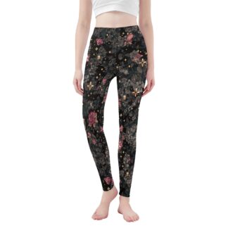<span class="stc" style="color:#b0e2d7;">Leggings Yoga Pants</span><br>ヨガウェア レギンス<br><span class="stb">(ローズナイト : ピンク)</span>